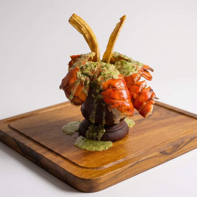 Mofongo w/ Lobster Enchilado.