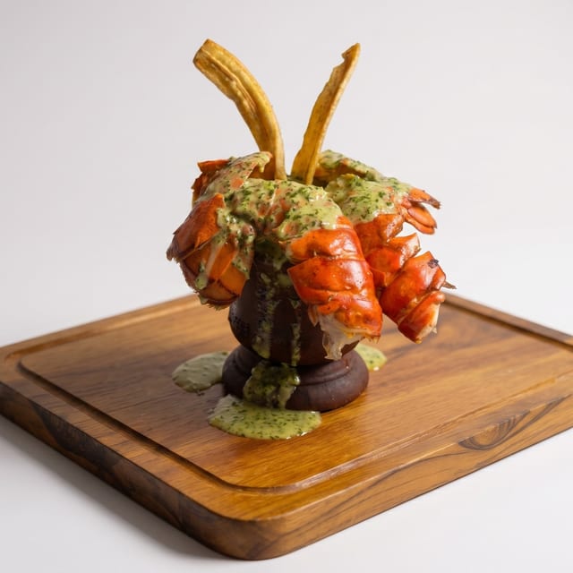Mofongo w/ Lobster Enchilado.